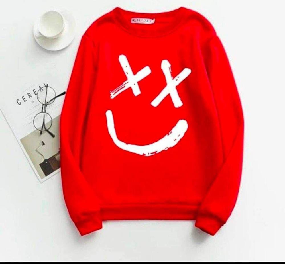 Red Comfort sweat shirt